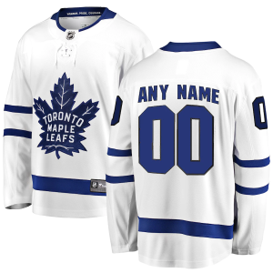 Toronto Maple Leafs Pelipaita Fanatics Branded Valkoinen Breakaway Tilpasset